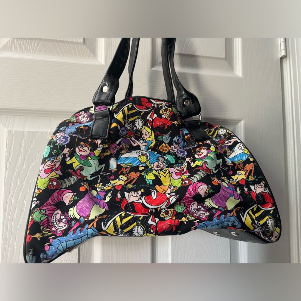 Colorful Cartoon Print Women's Bag